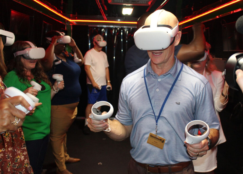 AI Nautics' virtual reality training simulator 